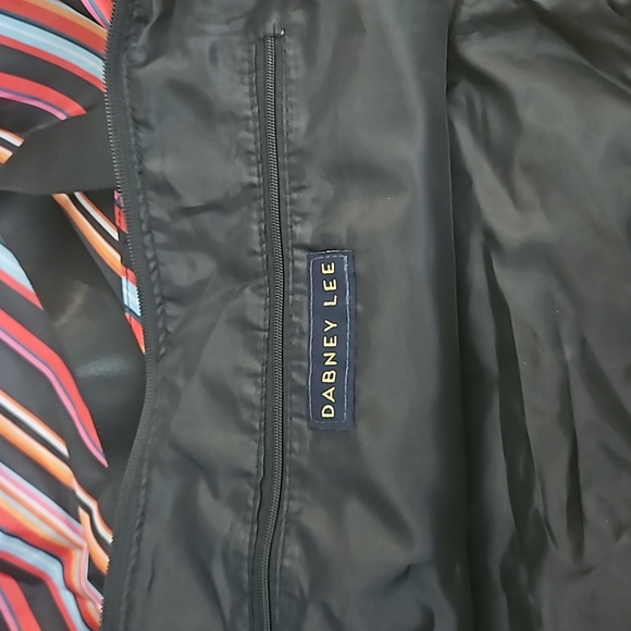 Dabney Lee Packable Travel Tote - Large capacity - black striped nylon - Picture 7 of 14